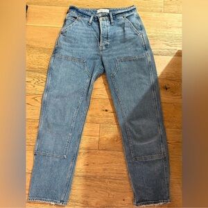 Abercrombie Dad Carpenter Jeans 27 S Curve Love